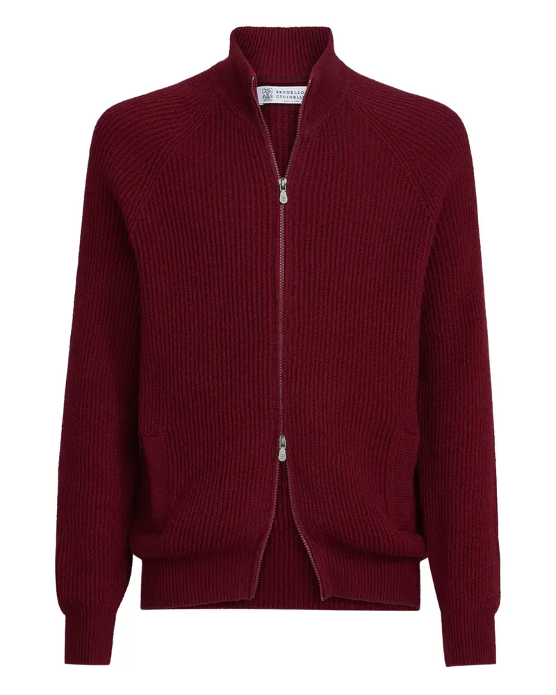Brunello Cucinelli Cardigan mit Raglanärmeln - Rot Rot