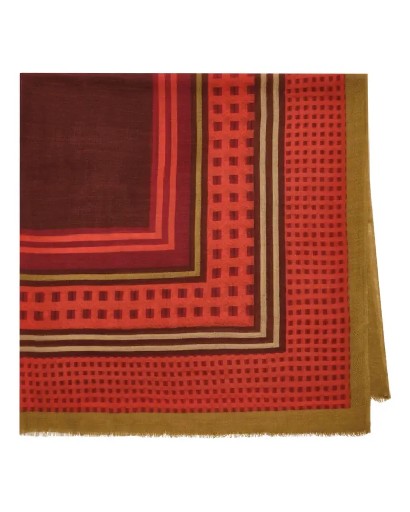 Maliparmi Collection Prints Wollschal - Rot Rot