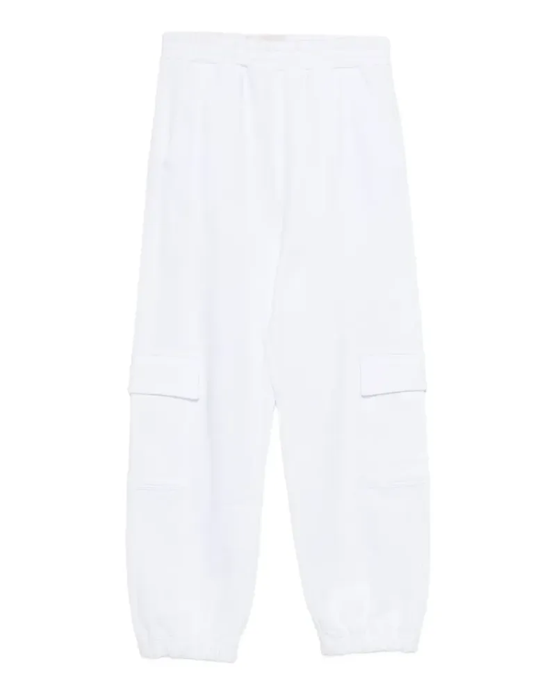 Circus Hotel Jogginghose mit Klappentaschen - Weiß Weiß