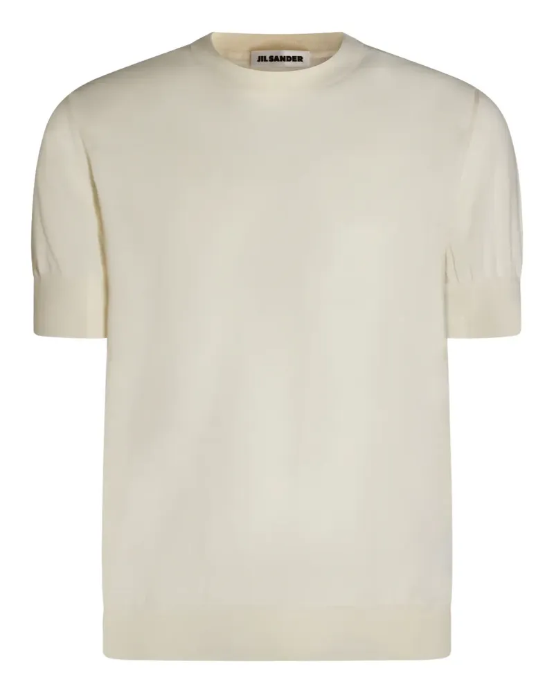 Jil Sander Klassisches T-Shirt - Nude Nude