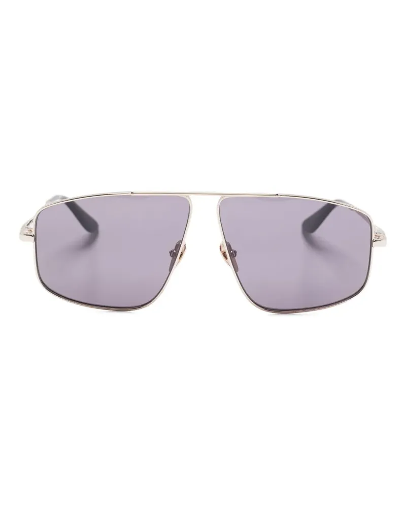 GIGI STUDIOS Thrive Pilotenbrille - Silber Silber