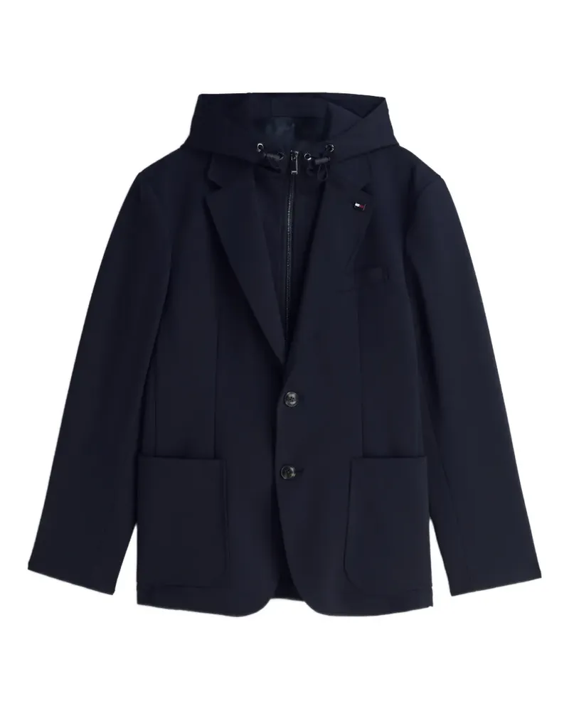 Tommy Hilfiger Sakko mit Kapuze - Blau Blau