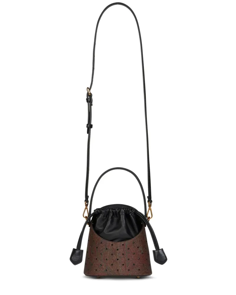 Etro Kleine Saturno Beuteltasche - Braun Braun