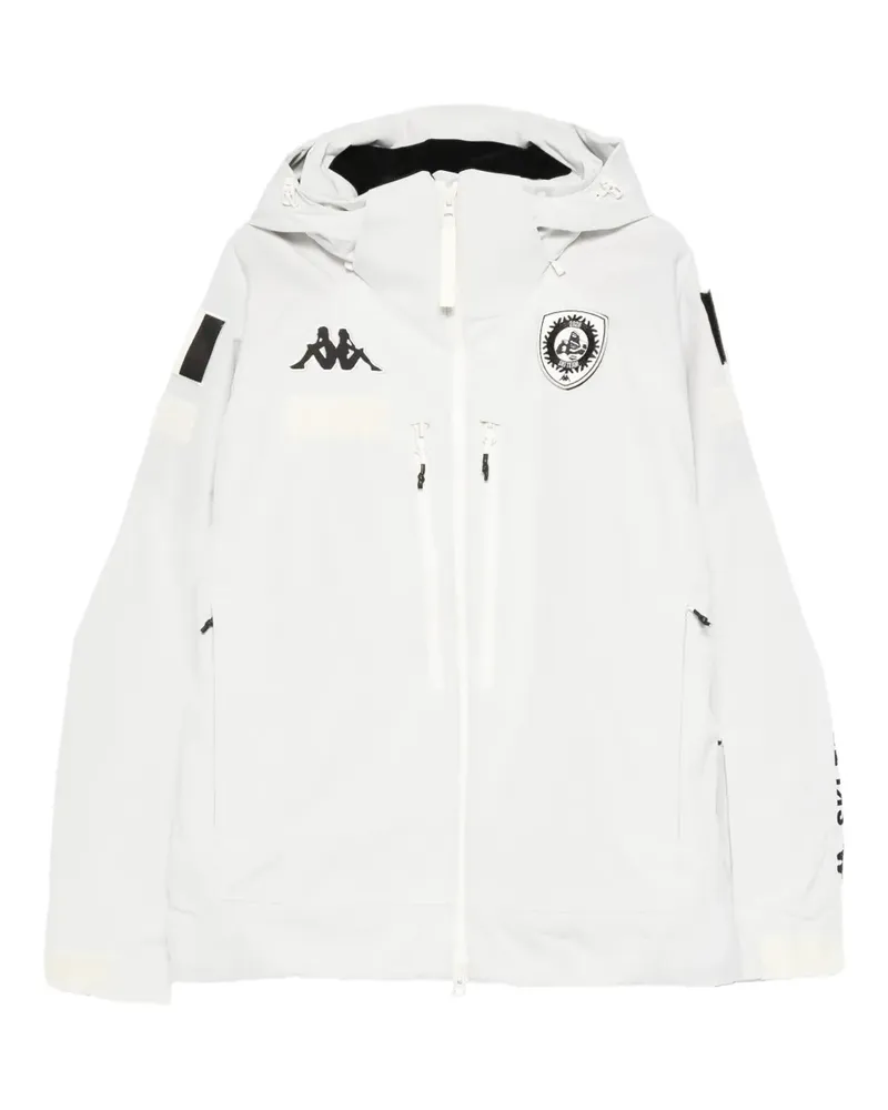 Kappa Skijacke mit Kapuze - Weiß Weiß
