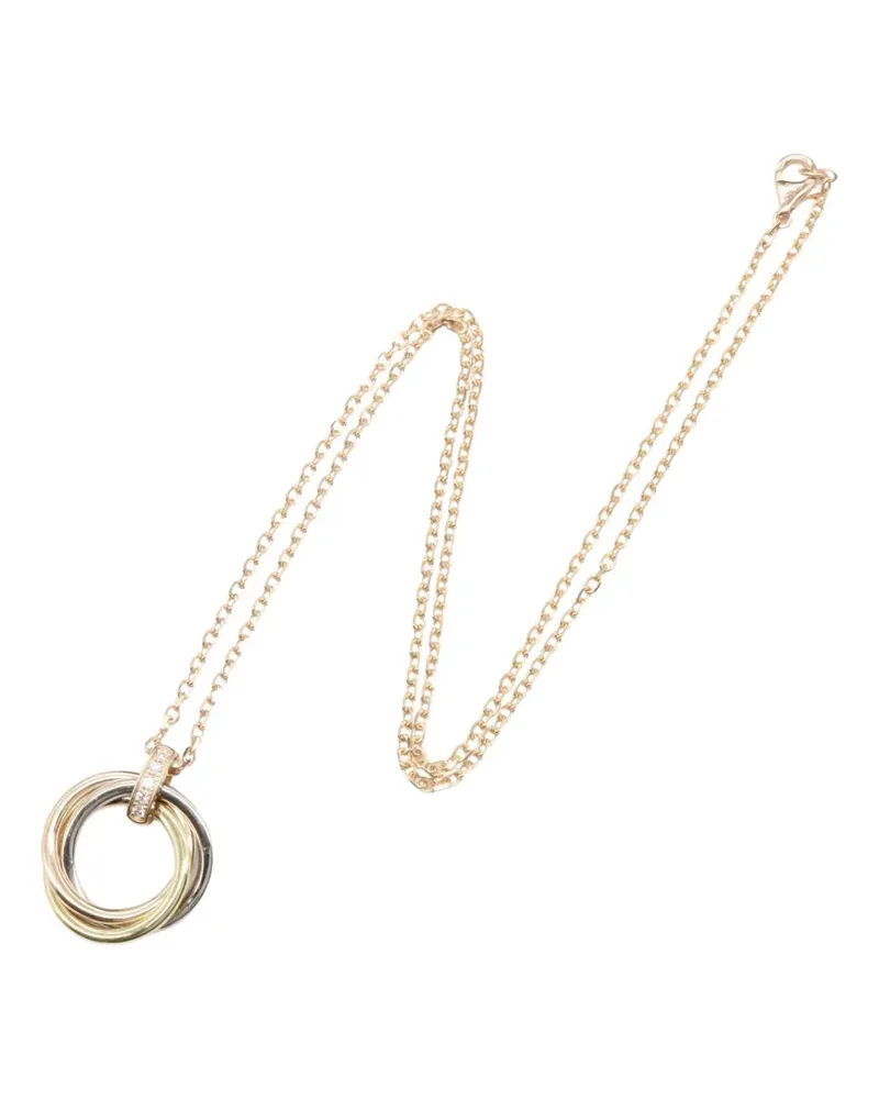 Cartier 2010s Trinity diamond necklace - Gold Gold