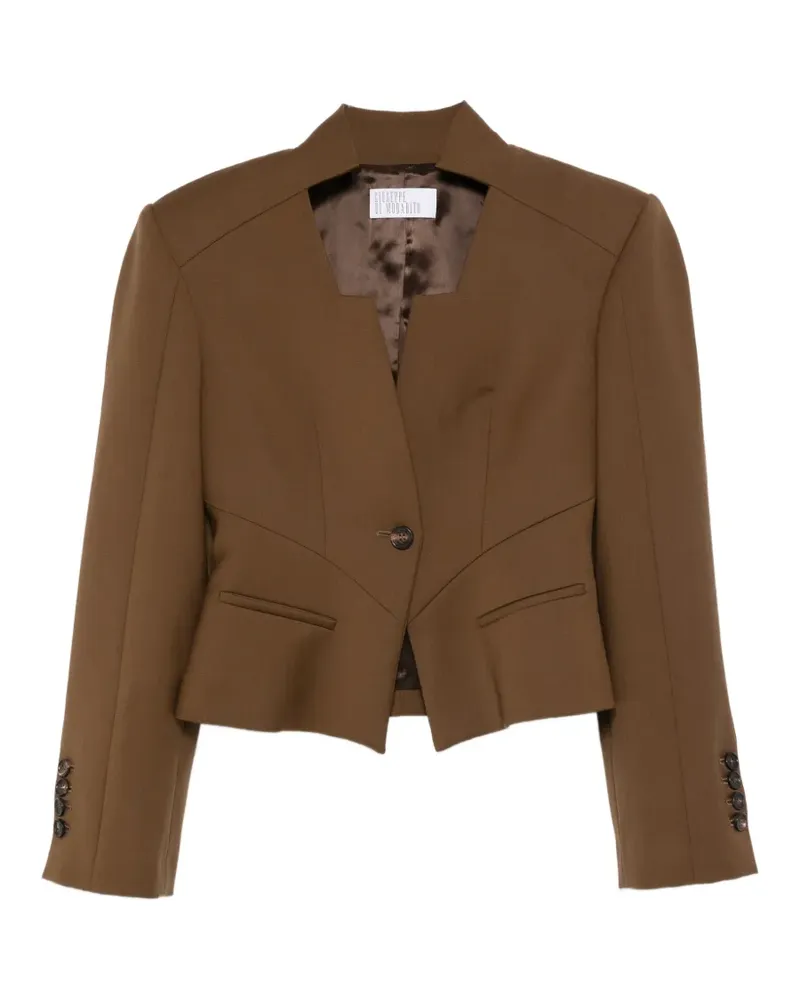 Giuseppe di Morabito button-front jacket - Braun Braun