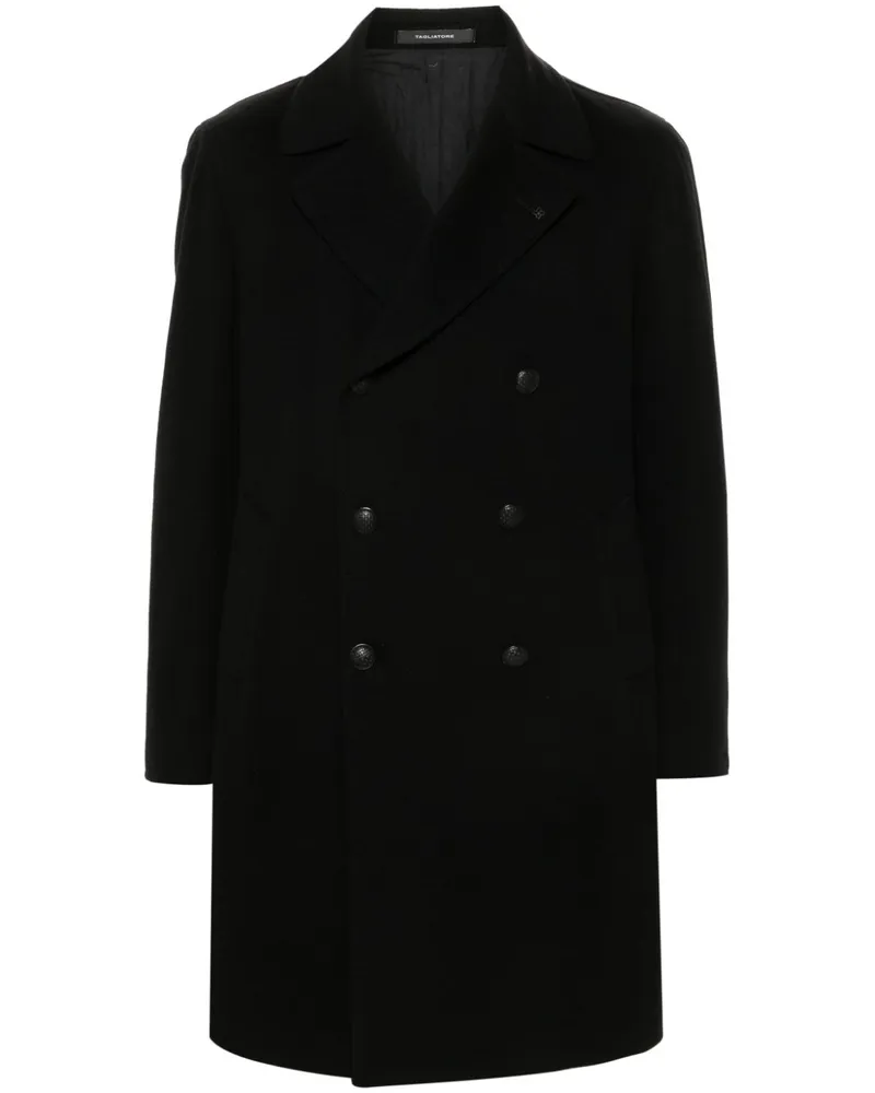 Tagliatore Mantel aus Filz - Blau Blau