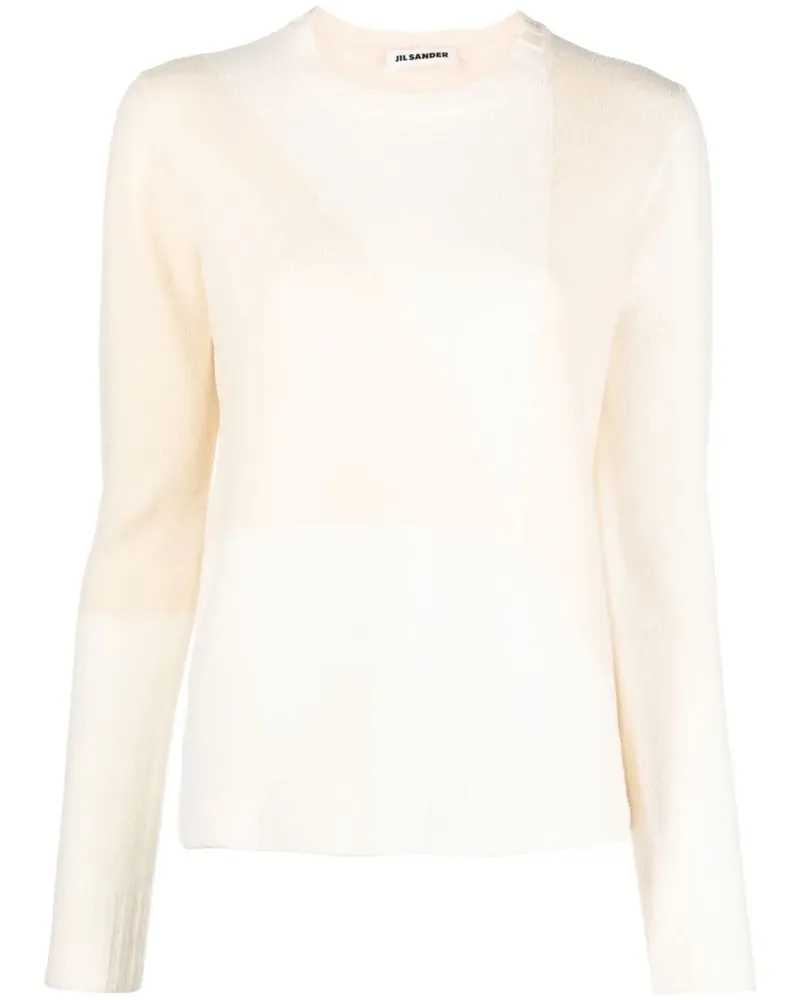 Jil Sander Gestrickter Pullover - Nude Nude
