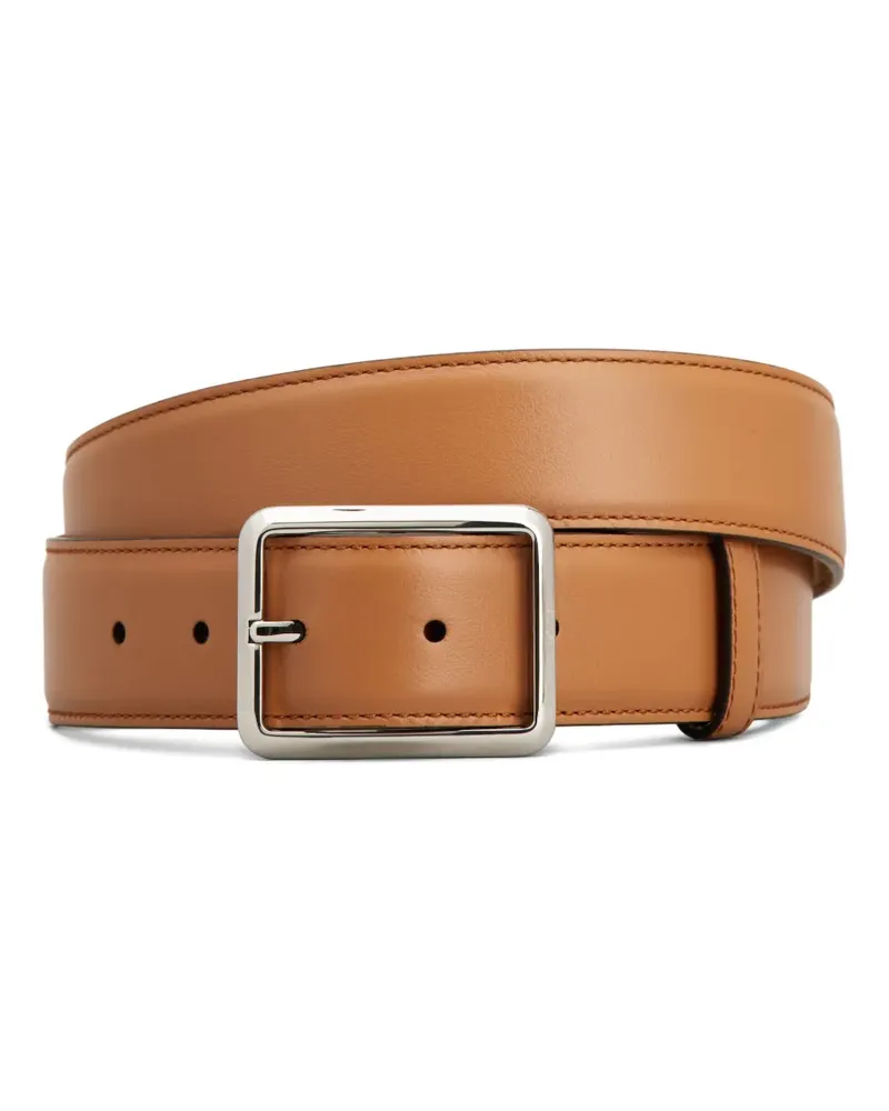 TOD'S Gürtel mit Ziernähten - Nude Nude