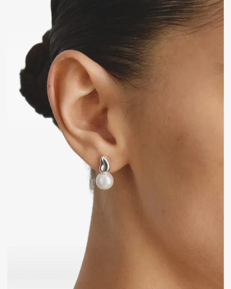 Thomas Sabo Bold Elegance freshwater-pearl earrings - Silber Silber
