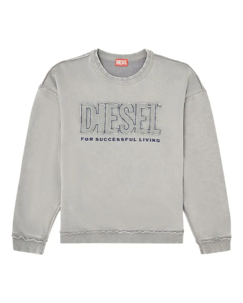 Diesel S-Boxt-Raw-V1 Sweatshirt - Grau Grau