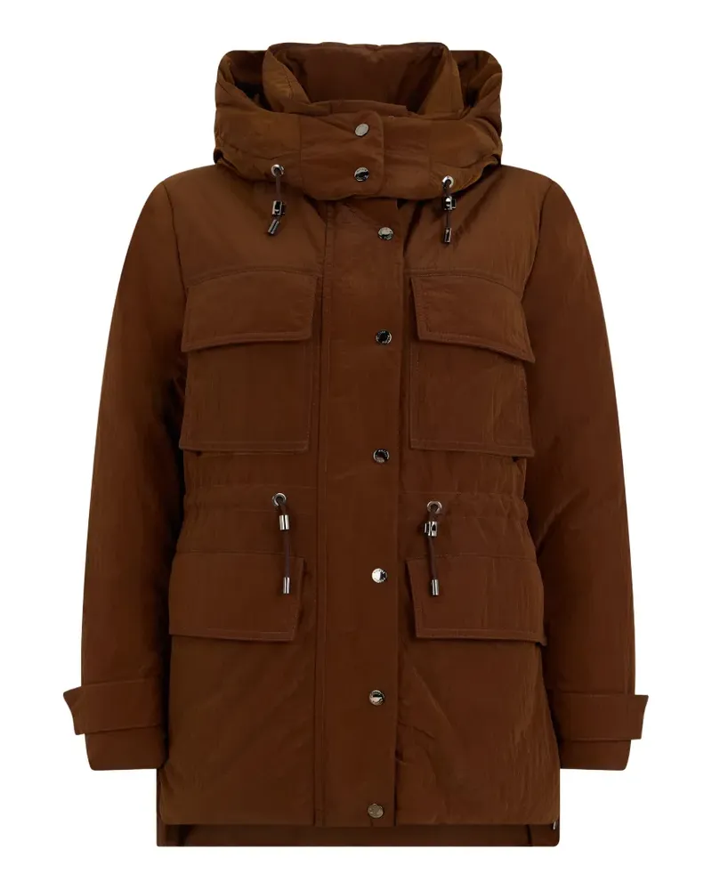 MOORER Krisha-P Field-Parka mit Kapuze - Braun Braun