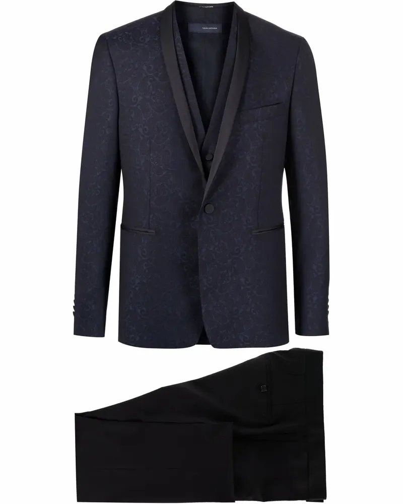 Tagliatore Anzug mit Paisleymuster - Blau Blau