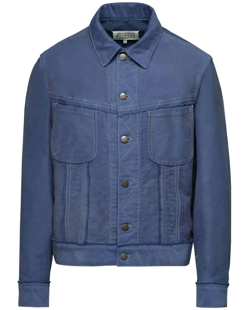 Maison Margiela Klassische Jeansjacke - Blau Blau