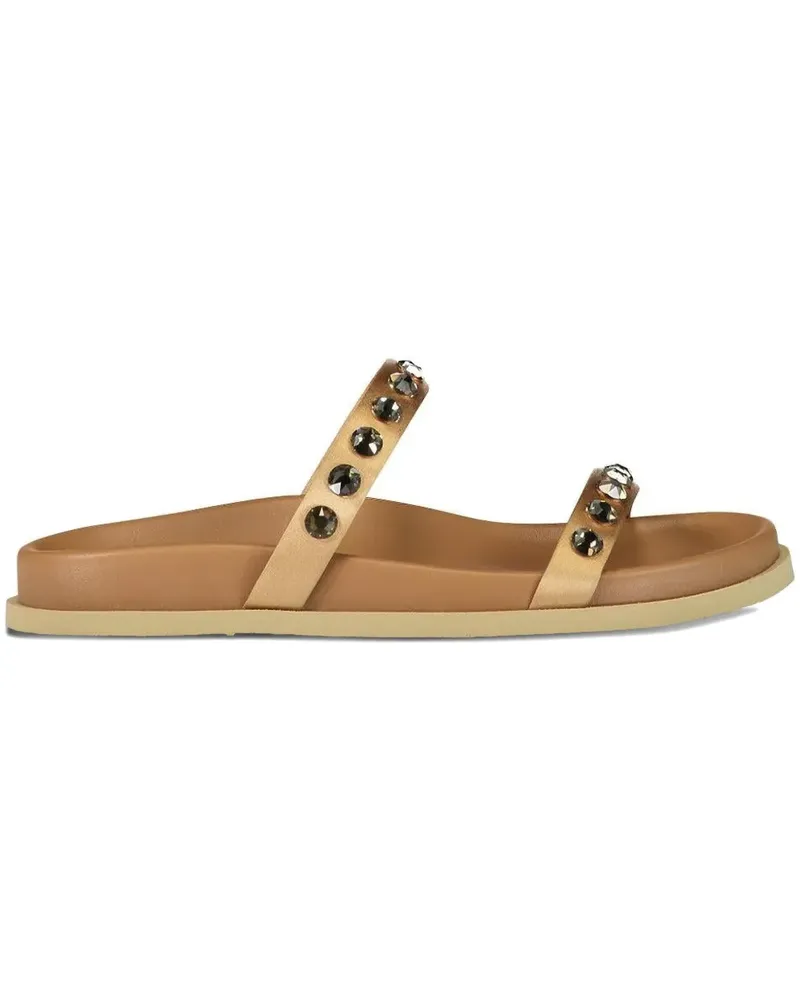 Pedro Garcia Doyel studded sandals - Nude Nude