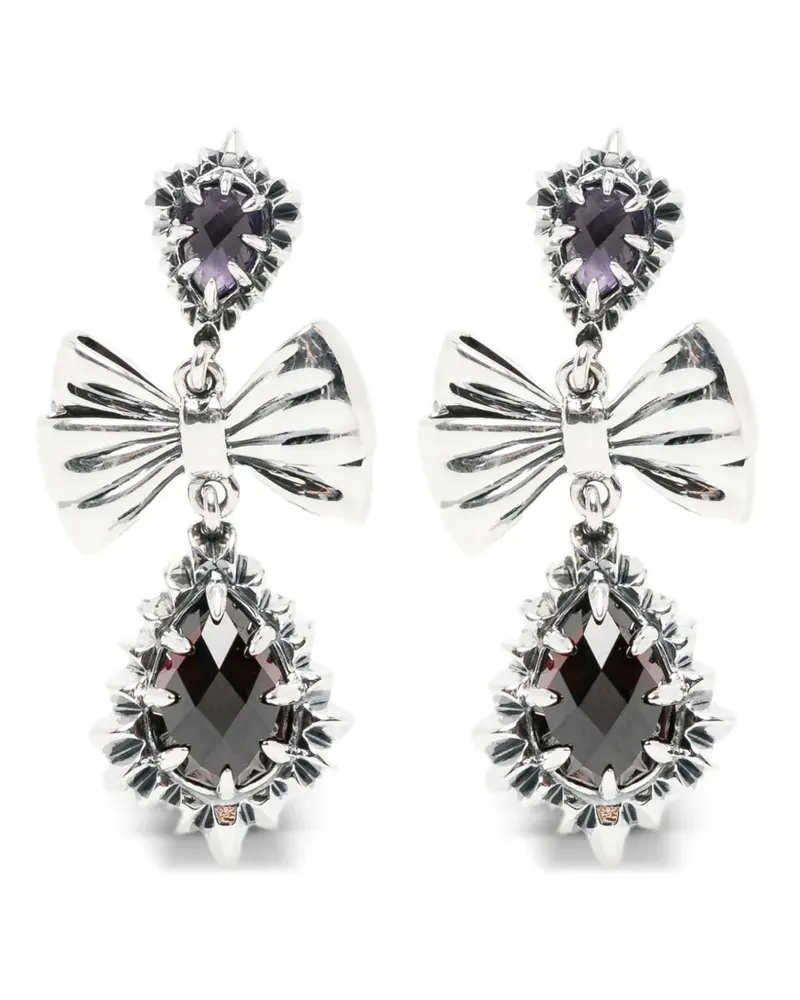 Stolen Girlfriends Club Jagged Teardrop earrings - Silber Silber