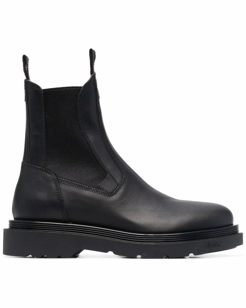 Buttero Klassische Chelsea-Boots - Schwarz Schwarz
