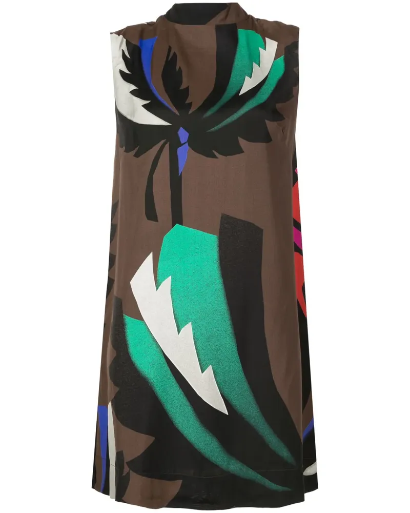 Osklen Palmeira Bahia Kleid - Mehrfarbig Mehrfarbig