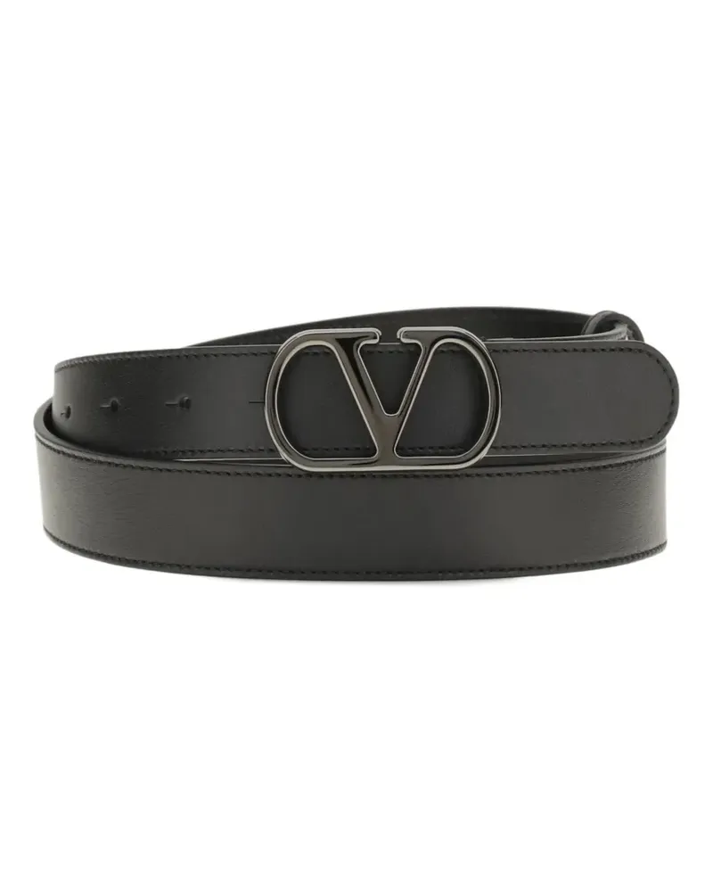 Valentino Garavani VLogo Signature belt - Schwarz Schwarz
