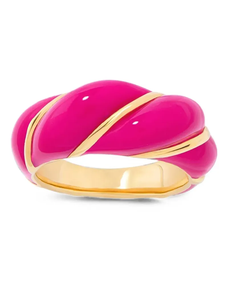 Aurélie Bidermann Diana twisted ring - Gold Gold