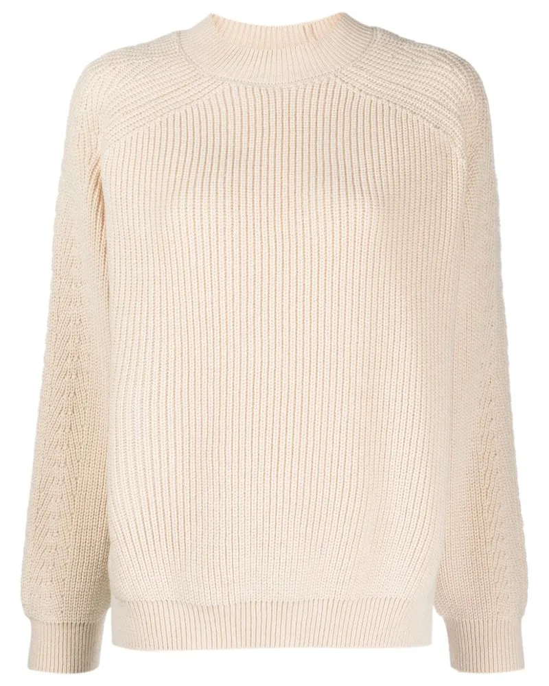 Seventy Gerippter Pullover Nude