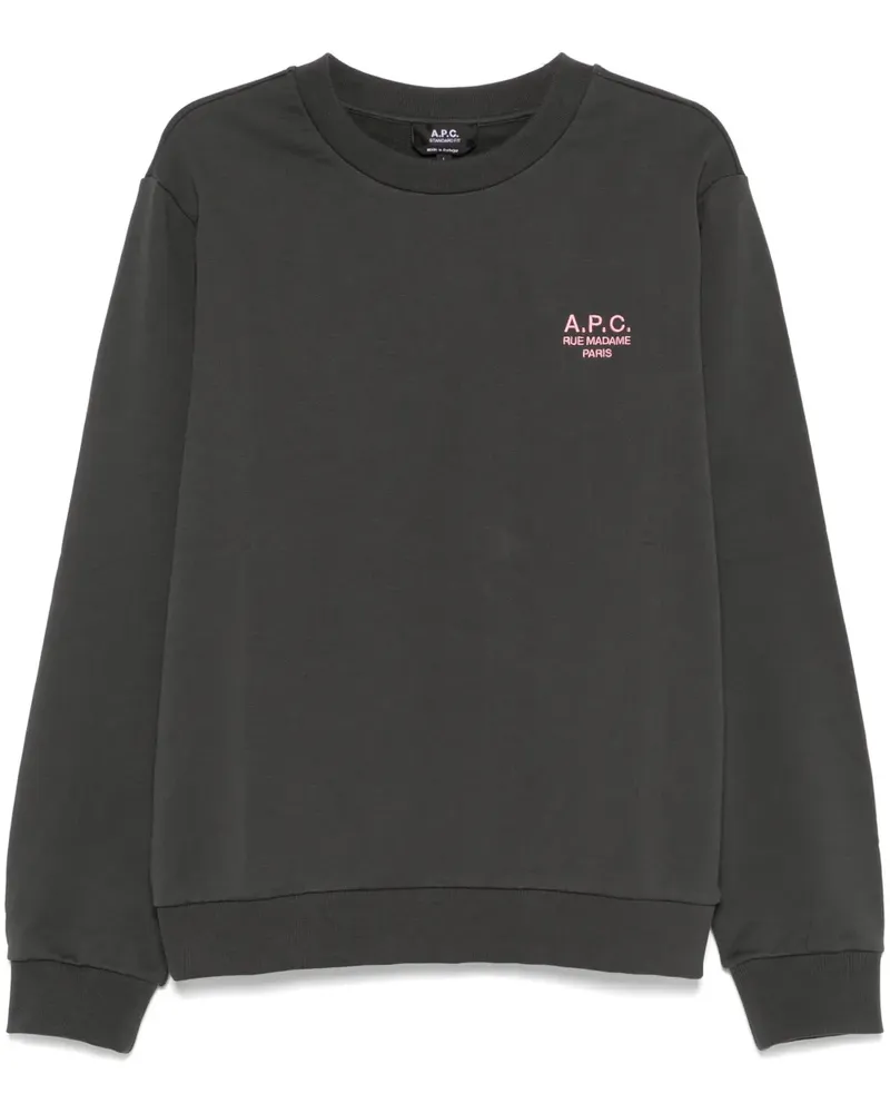 A.P.C. Standard Rue Madame Sweatshirt - Grau Grau