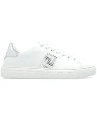 Versace Crystal Greca Sneakers Weiß