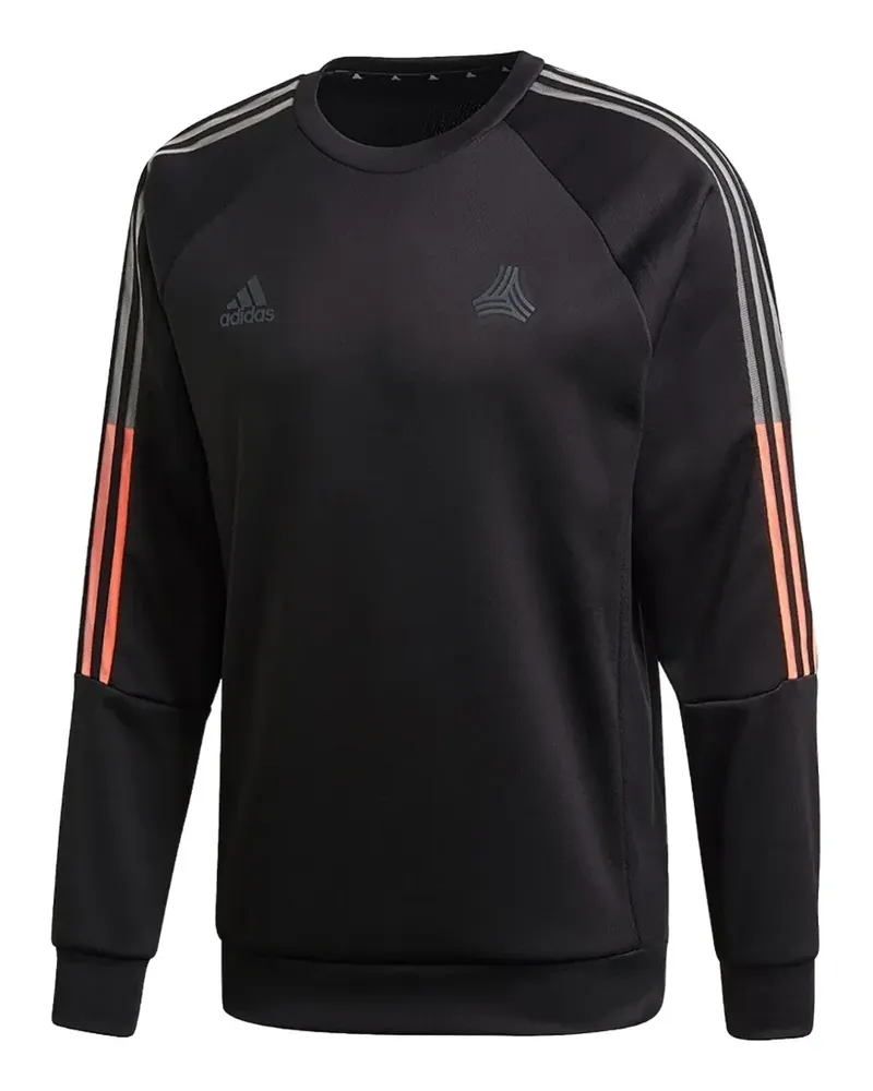 adidas Tange Sweatshirt mit rundem Ausschnitt - Schwarz Schwarz