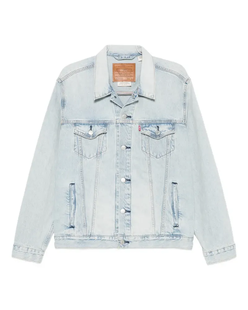 Levi's Hemdjacke mit geknöpften Taschen - Blau Blau