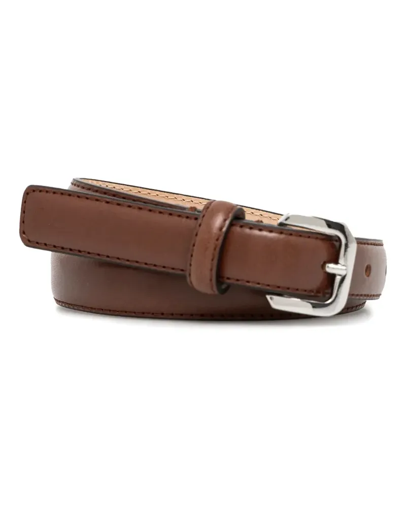 Filippa K Gürtel aus Leder - Braun Braun