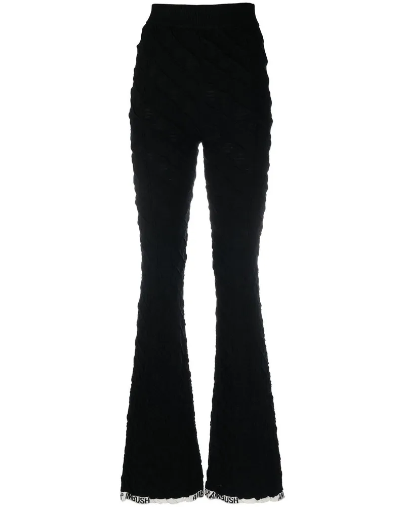 AMBUSH Hose mit Monogramm - Schwarz Schwarz