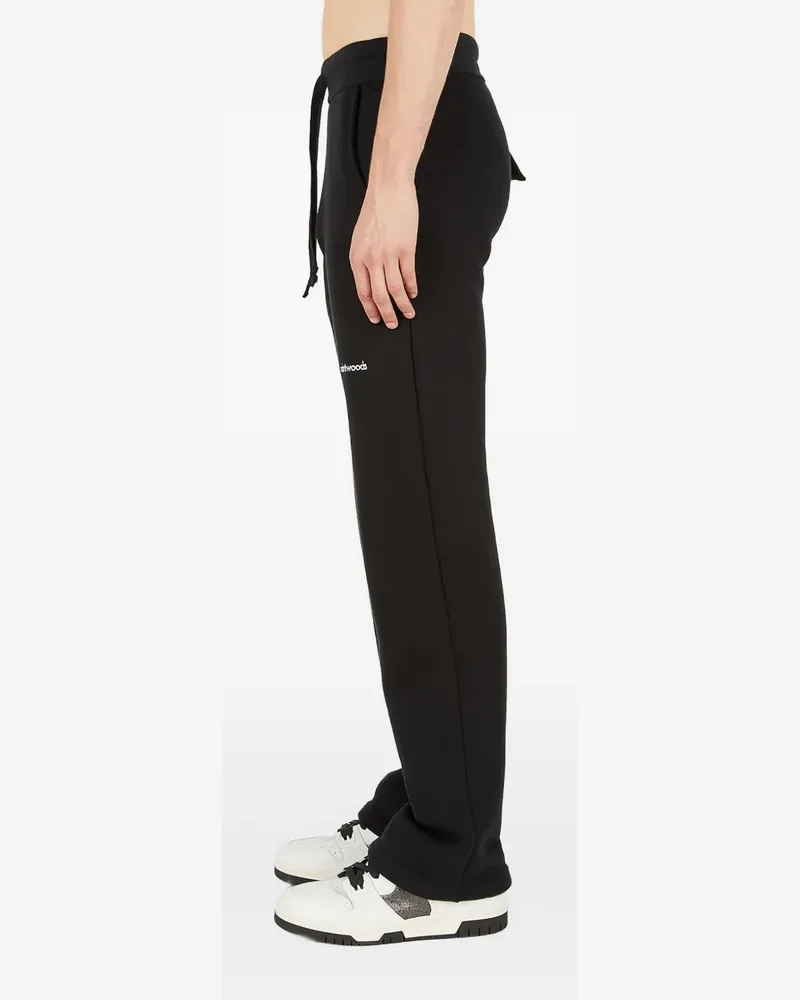 Saintwoods Jogginghose mit Logo - Schwarz Schwarz