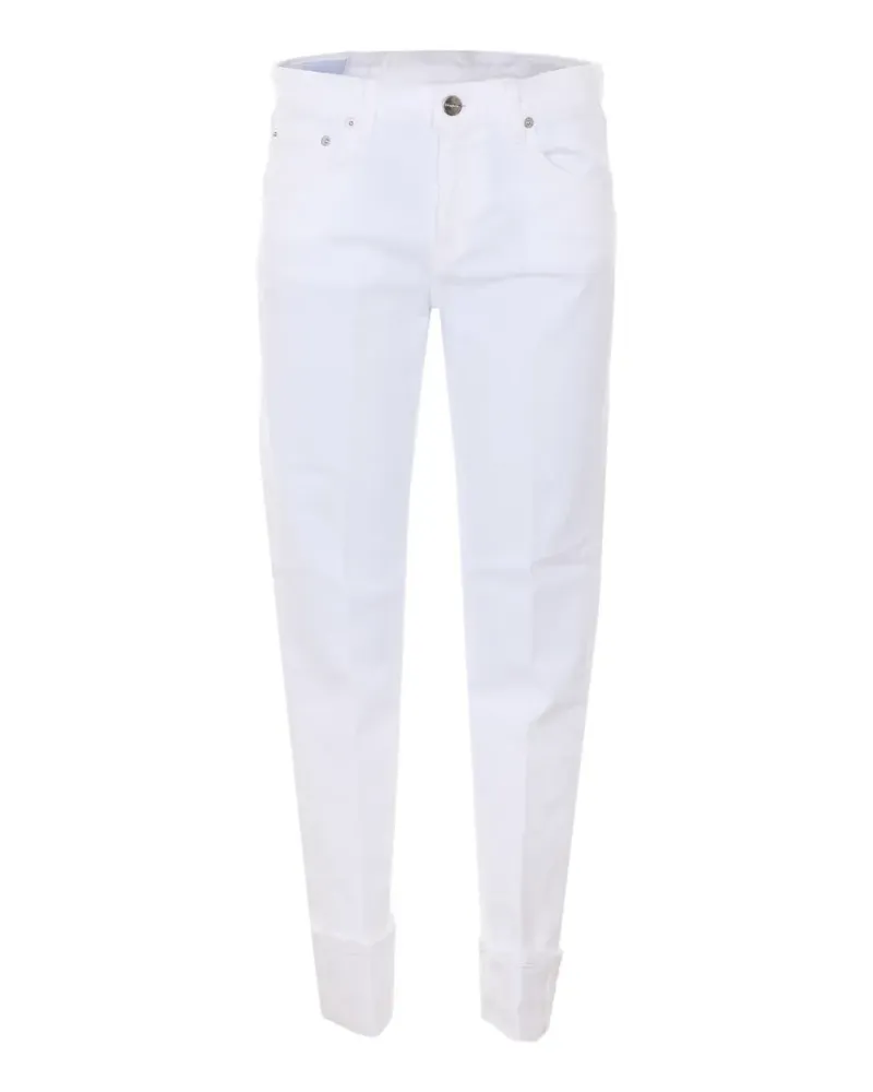 Dondup cuffed coco jeans - Weiß Weiß