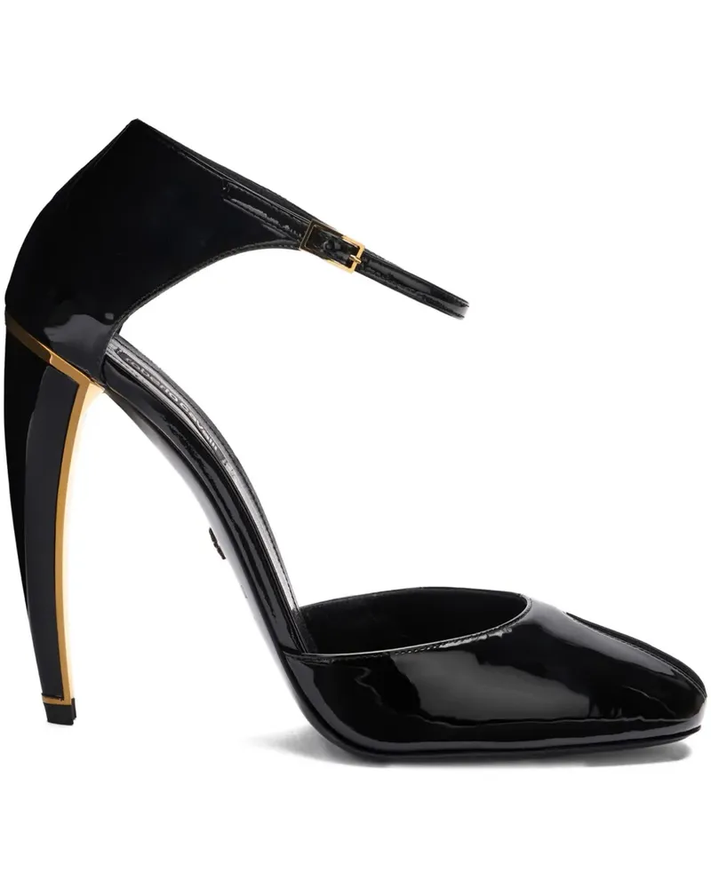 Roberto Cavalli patent-leather pumps - Schwarz Schwarz