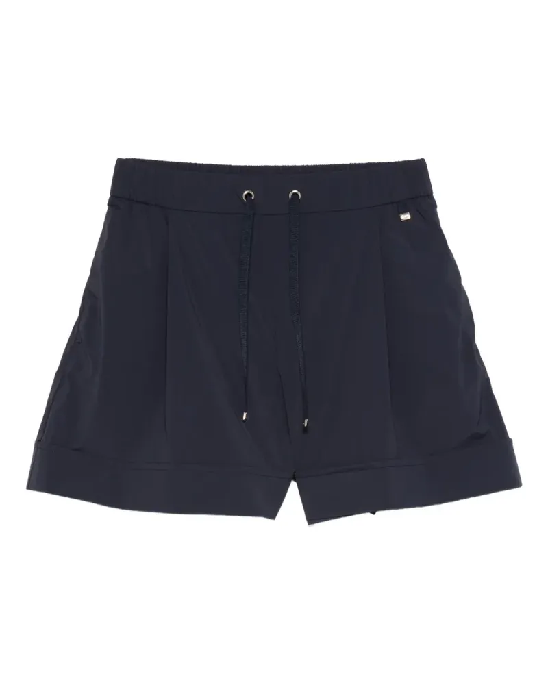 Herno Shorts mit Kordelzug - Blau Blau