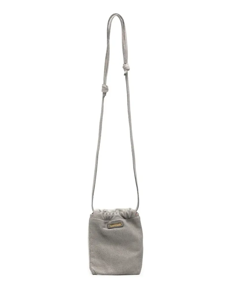 Caterina Lucchi Eva printed leather shoulder bag - Grau Grau