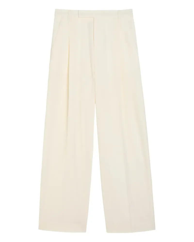 Maria Mcmanus pleated-front trousers - Nude Nude
