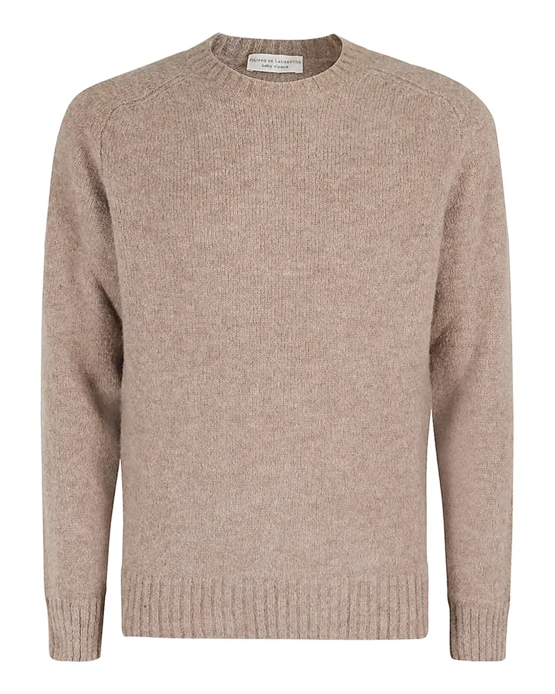Filippo de Laurentiis Pullover mit Rundhalsausschnitt - Nude Nude