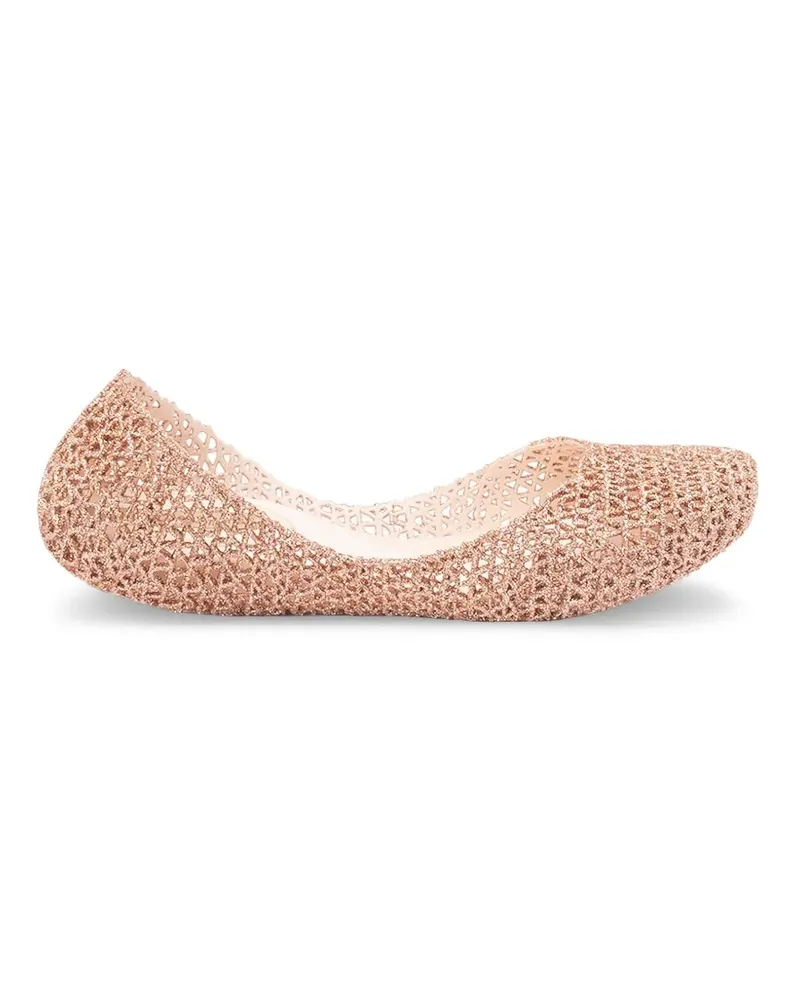 Melissa Ballerinas mit Glitter-Optik - Rosa Rosa