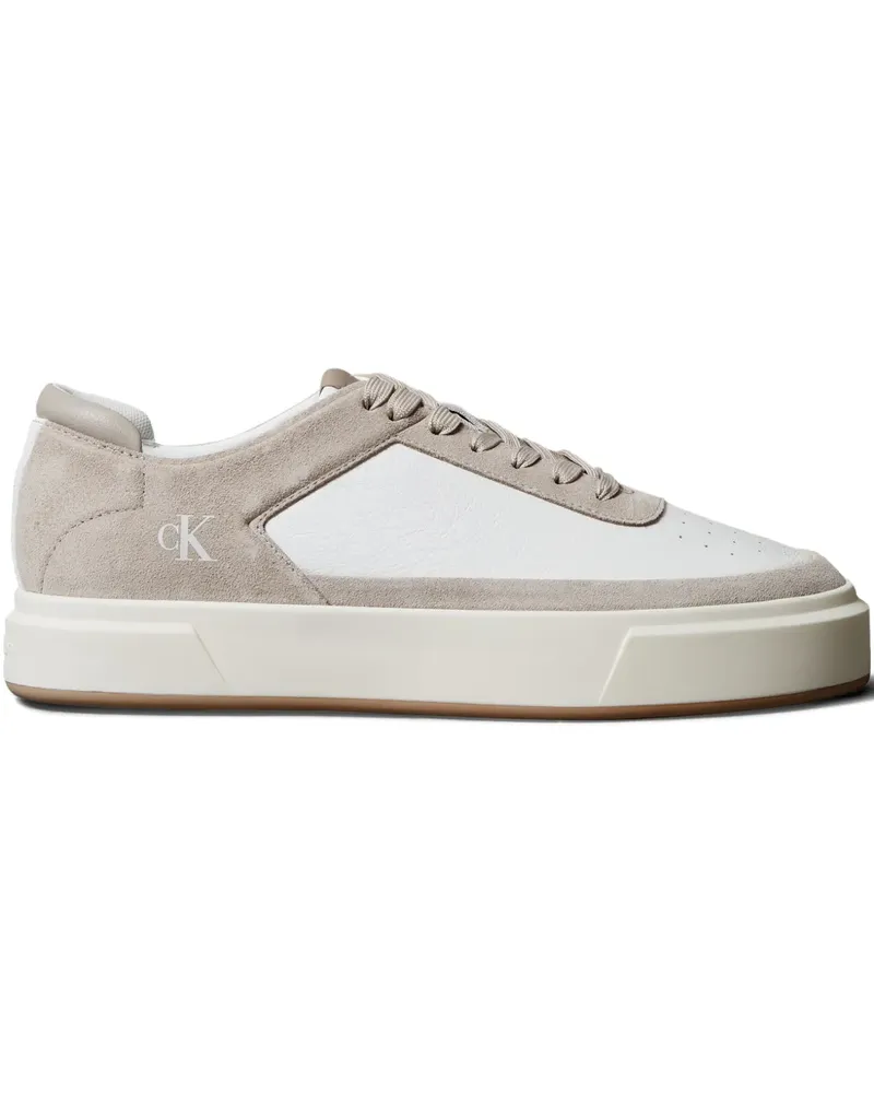 Calvin Klein Sneakers mit Logo-Detail - Weiß Weiß