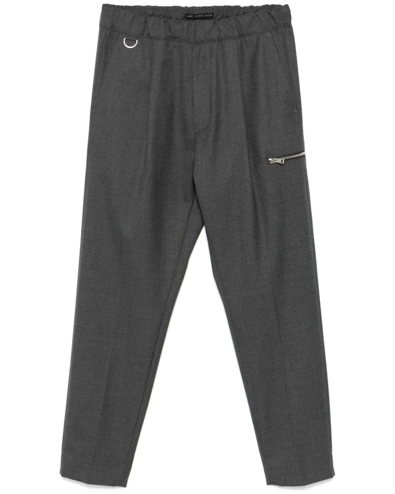 Low Brand Hose mit Tapered-Bein - Grau Grau