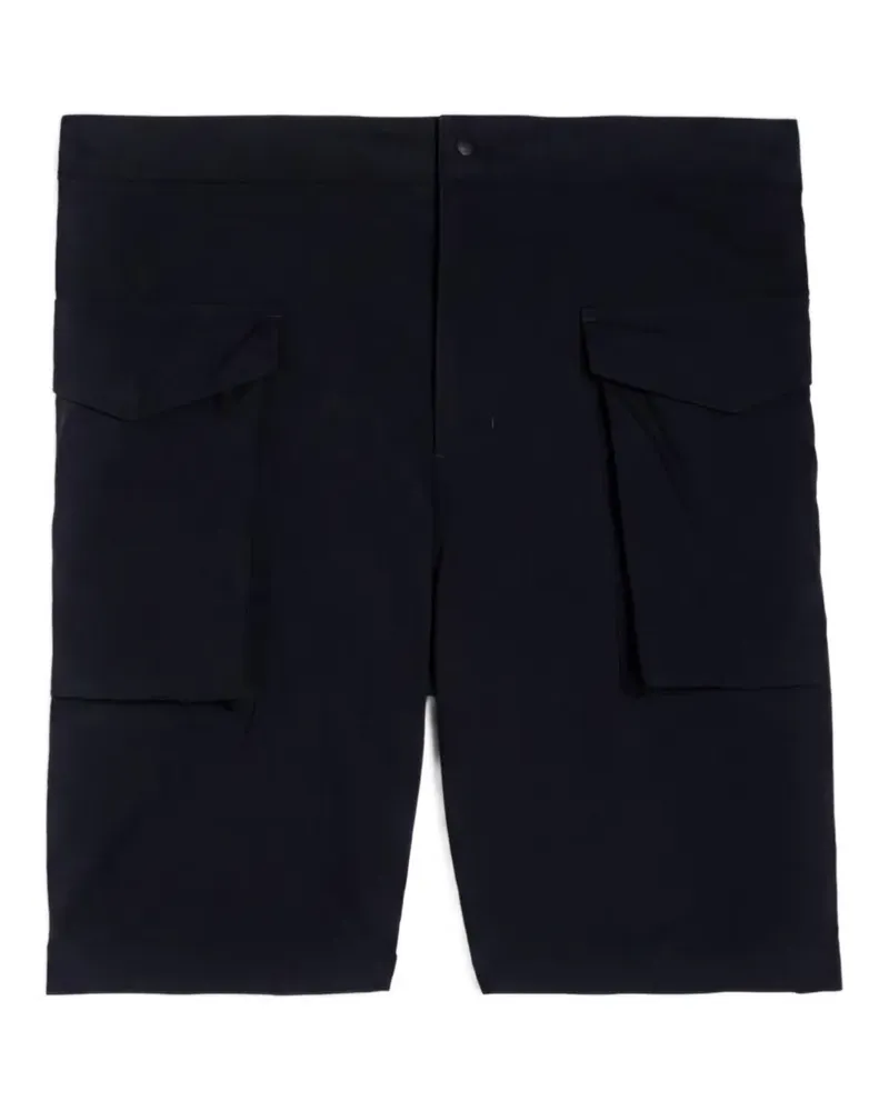 ASPESI Cargo-Shorts mit geradem Bein - Blau Blau