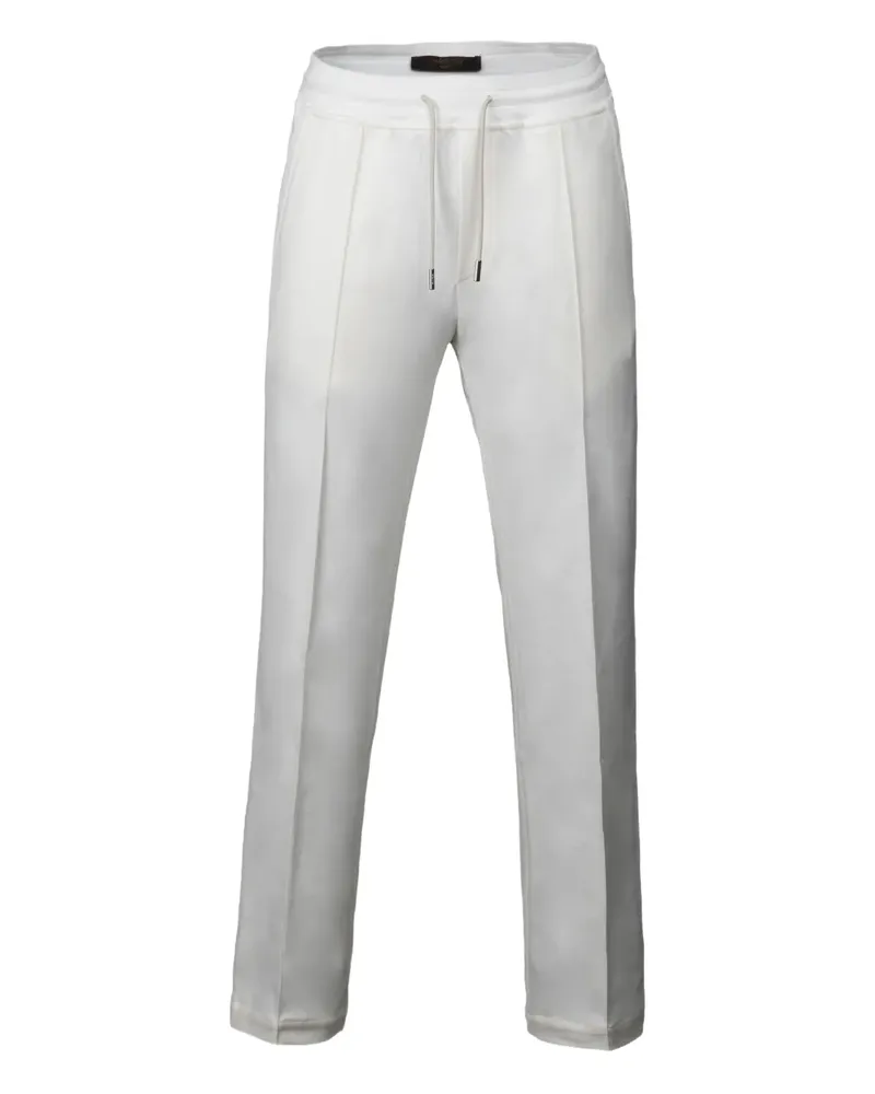 MOORER Crispin drawstring track pants - Weiß Weiß