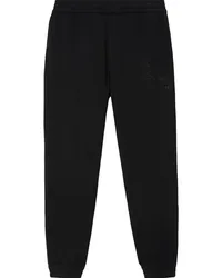 Burberry Jogginghose mit Ritteremblem Schwarz