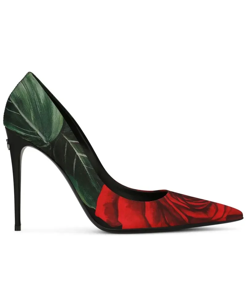 Dolce & Gabbana Décolleté Pumps 105mm - Schwarz Schwarz