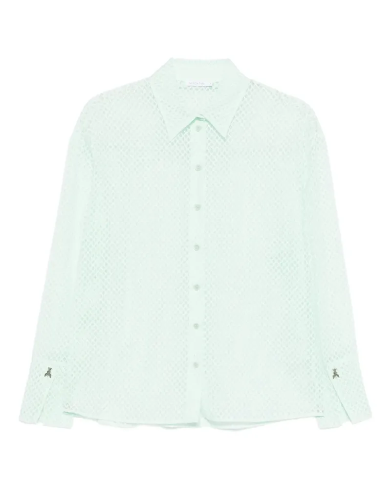 Patrizia Pepe buttoned long-sleeve shirt - Grün Grün