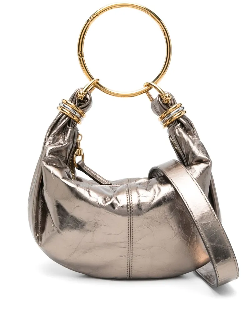 Chloé Kleine Bracelet Schultertasche - Silber Silber