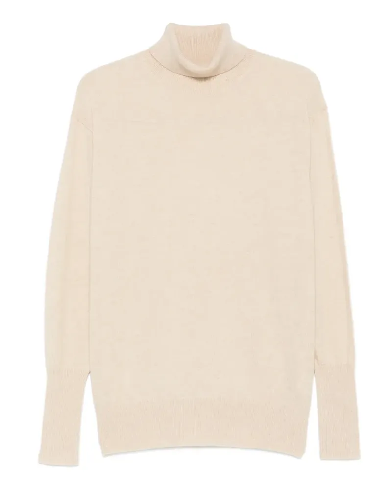 6397 roll-neck cashmere sweater - Nude Nude