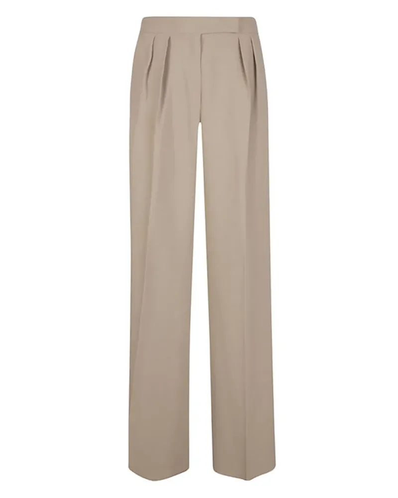 Max Mara Plissierte Hose - Nude Nude