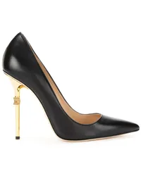 Elisabetta Franchi Pumps mit Logo-Absatz 110mm Schwarz